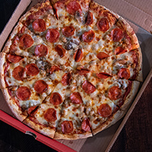 Spicy Trio Pizza